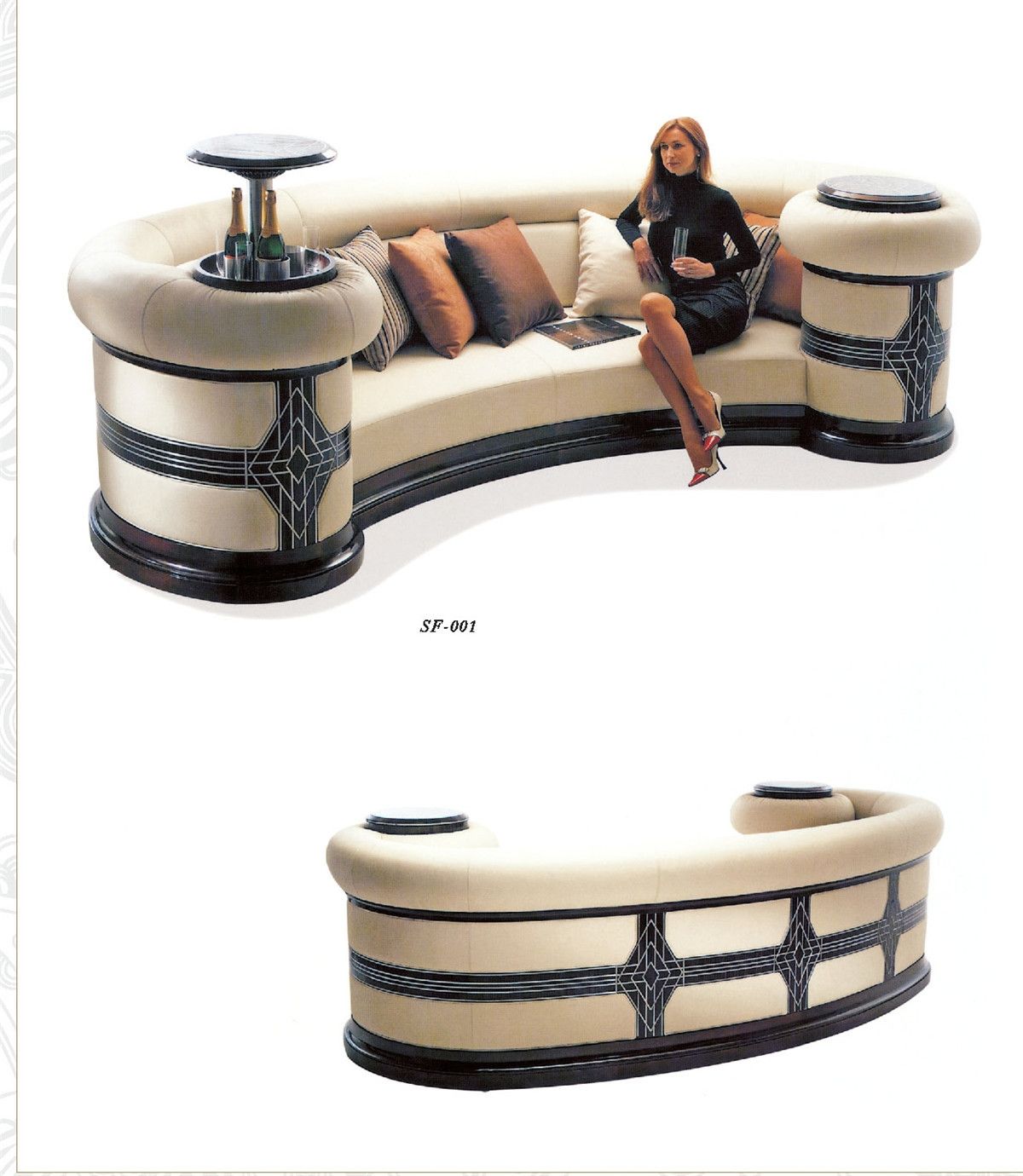 2014 Modern High Quality Sofa (SF001)