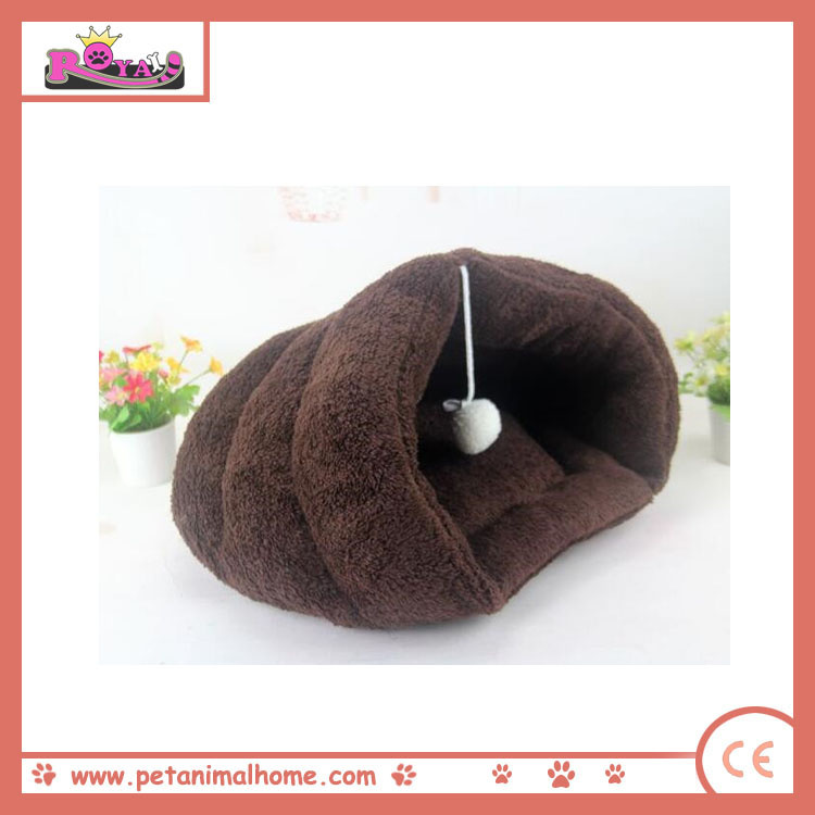 Hot Warm Pet Bed in Brown