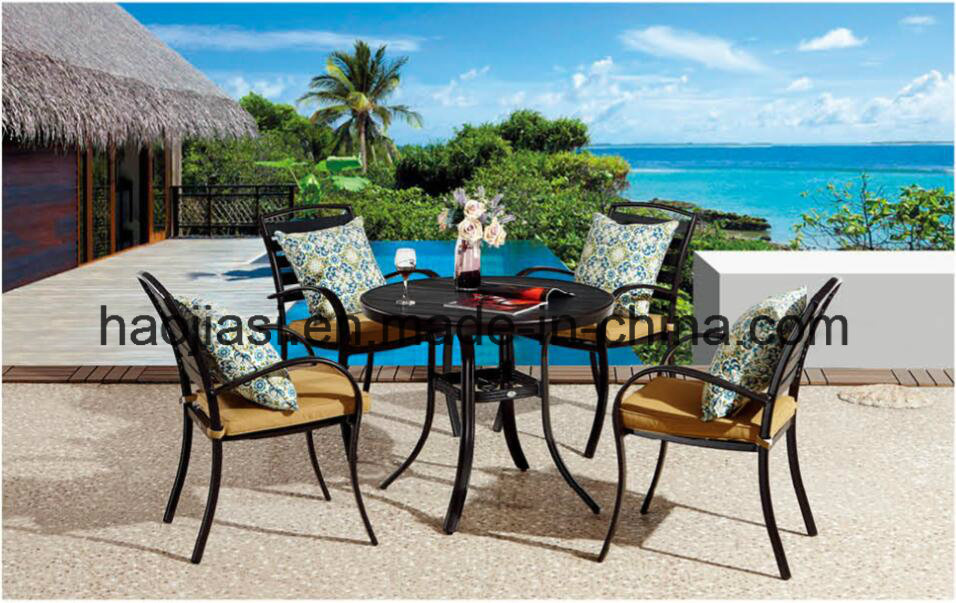 Outdoor /Rattan / Garden / Patio/ Hotel Furniture Polywood Furniture Chair & Table Set (HS3025C& HS6102DT)