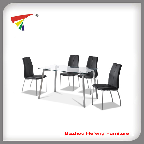 Fashionable Design Dining Set Glass Furniture (DT093)