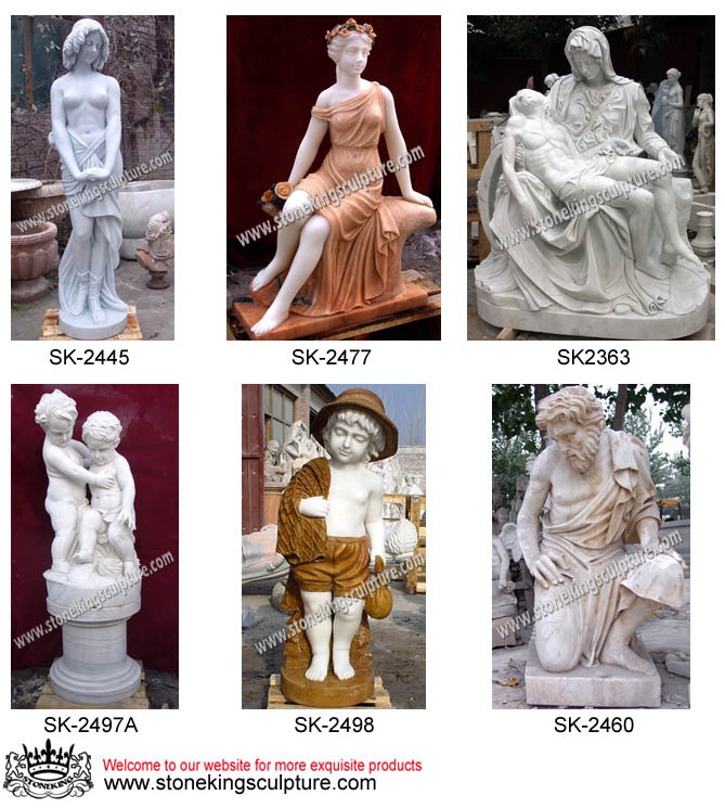 Hand Carved Marble Carving for Garden