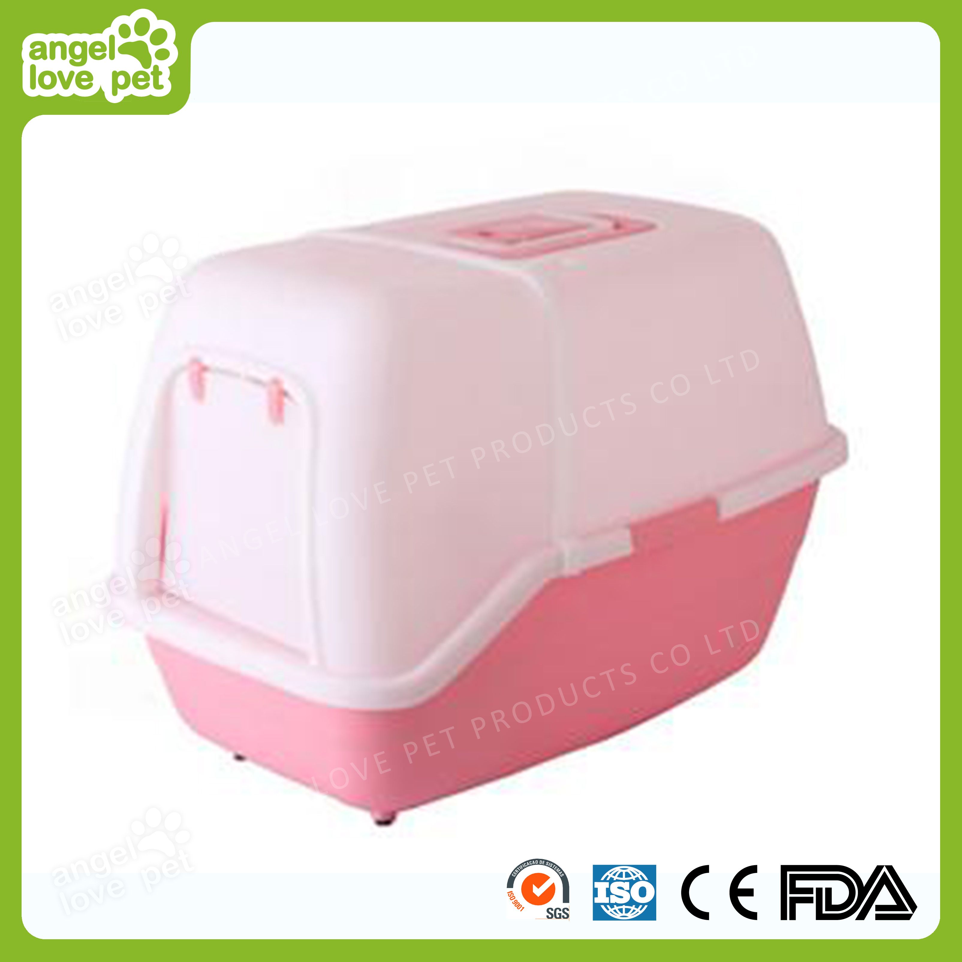Outdoor Easy-Carry Plastic Cat Box