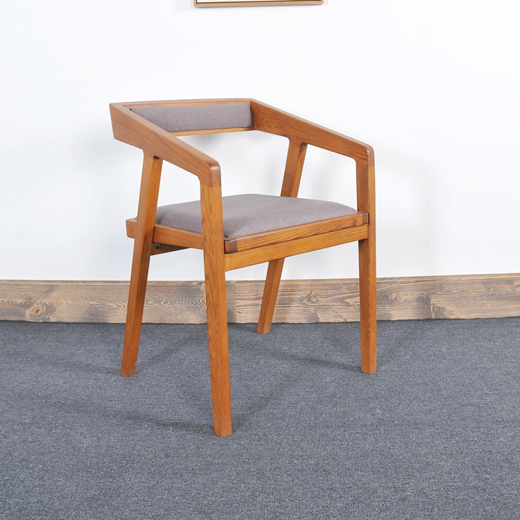 Fabric Cover and Original Wooden Frame Leisure Bar Furniture Chairs