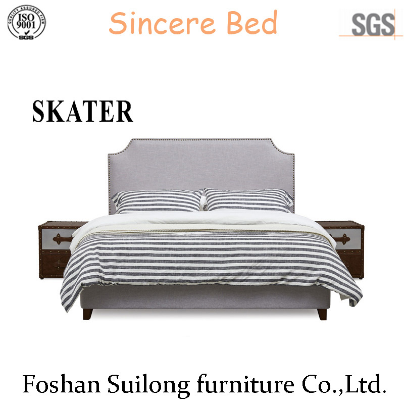 Sk12 American Style Fabric Bed