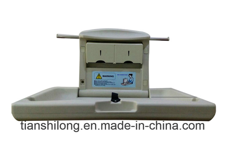 ABS Plastic Folding Wall Mounted Baby Changing Table Station