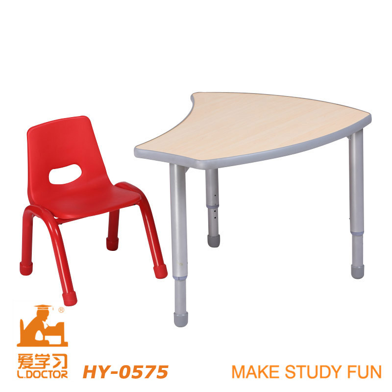 Old Wooden Kindergarten School Desk