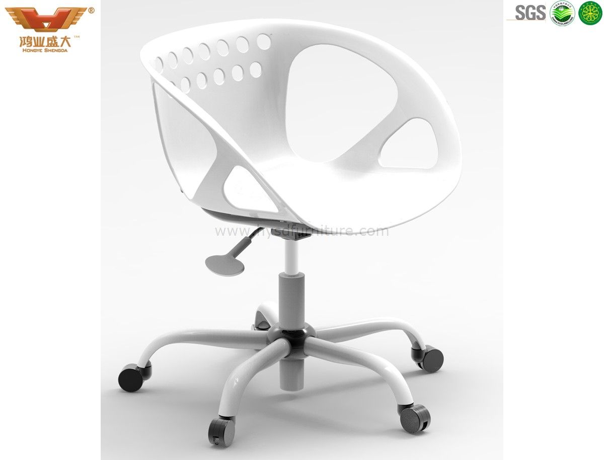 Newest Design Adjustable Swivel Armrest Plastic Office Chair