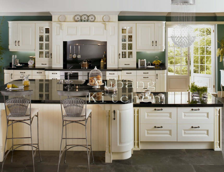 Hot Selling Solid Wood Kitchen Cabinet Home Furniture#236