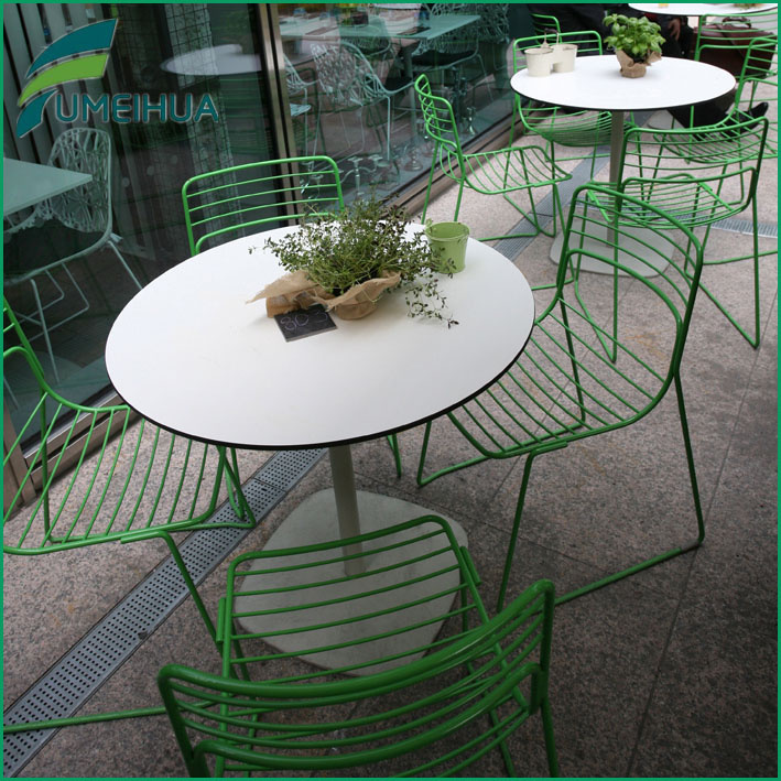 Durable Impact Resistant Garden HPL Table Top /Table