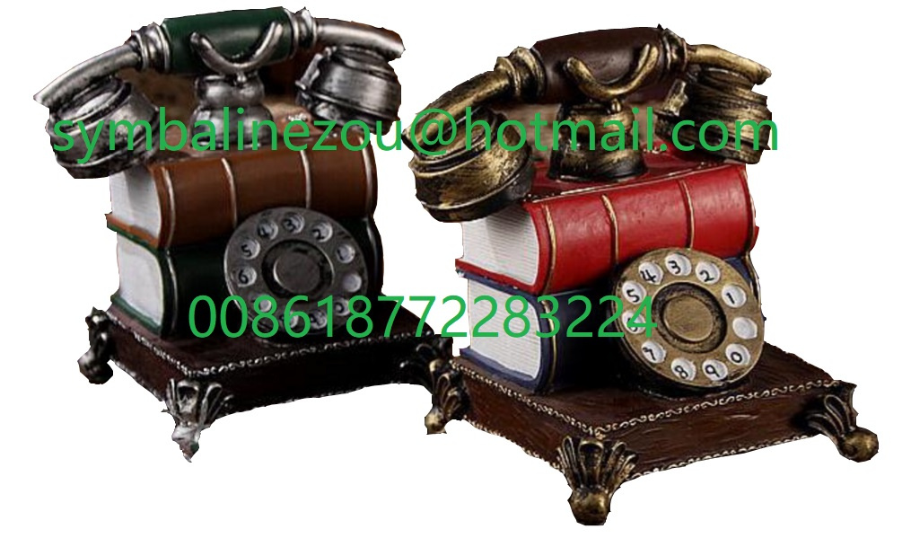 Retro Telephone Resin Crafts