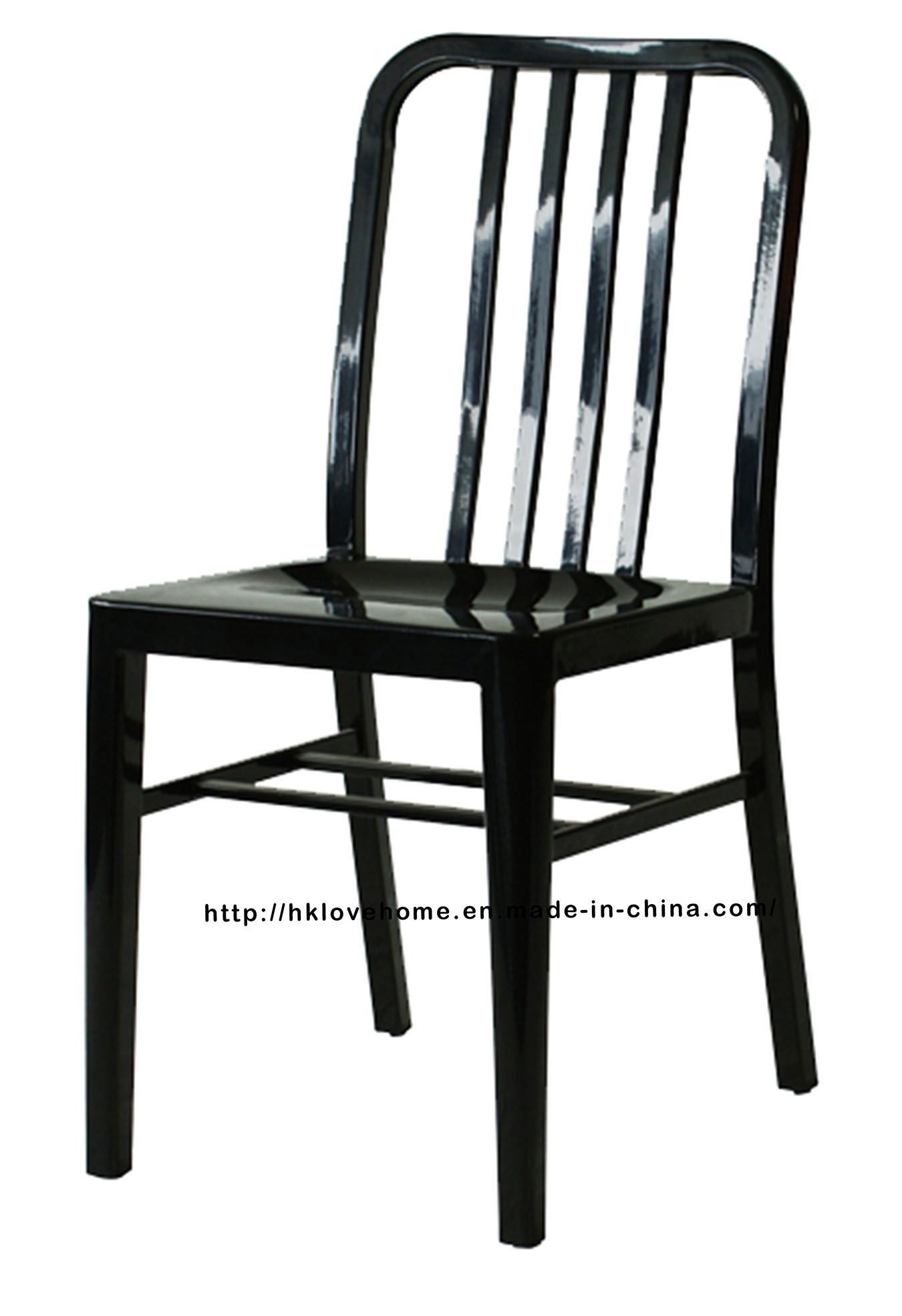 Morden Replica Emeco Metal Dining Restaurant Coffee Steel Navy Chair