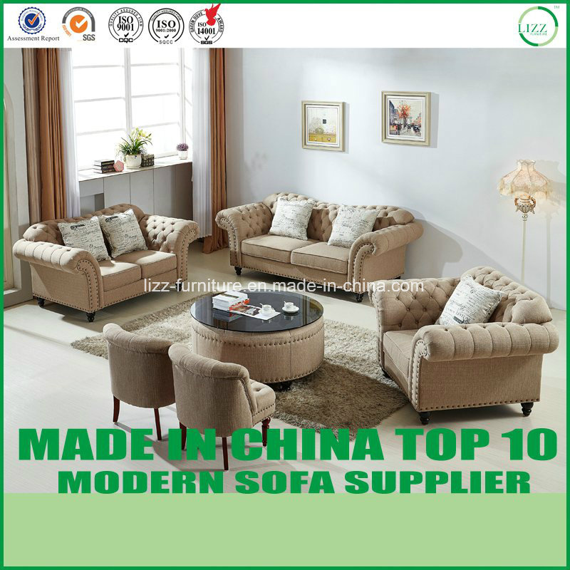 Nordic Style Modern Home Furniture Fabric Sectional Sofa