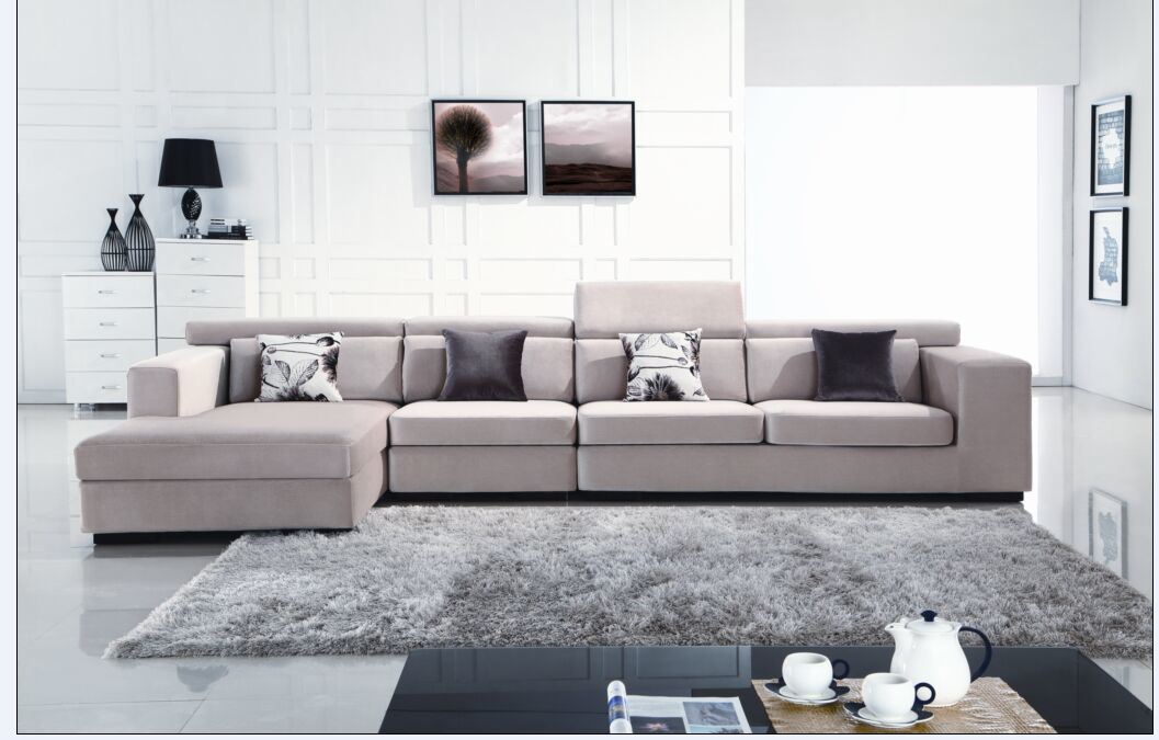Furniture New Porduct Sectional Fabric Sofa (L. B1016)