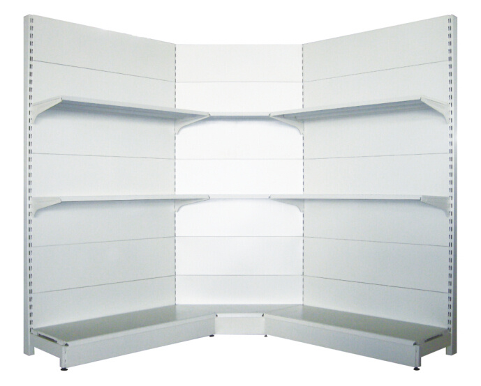 Wall Corner Design Supermarket Gondola Shelving