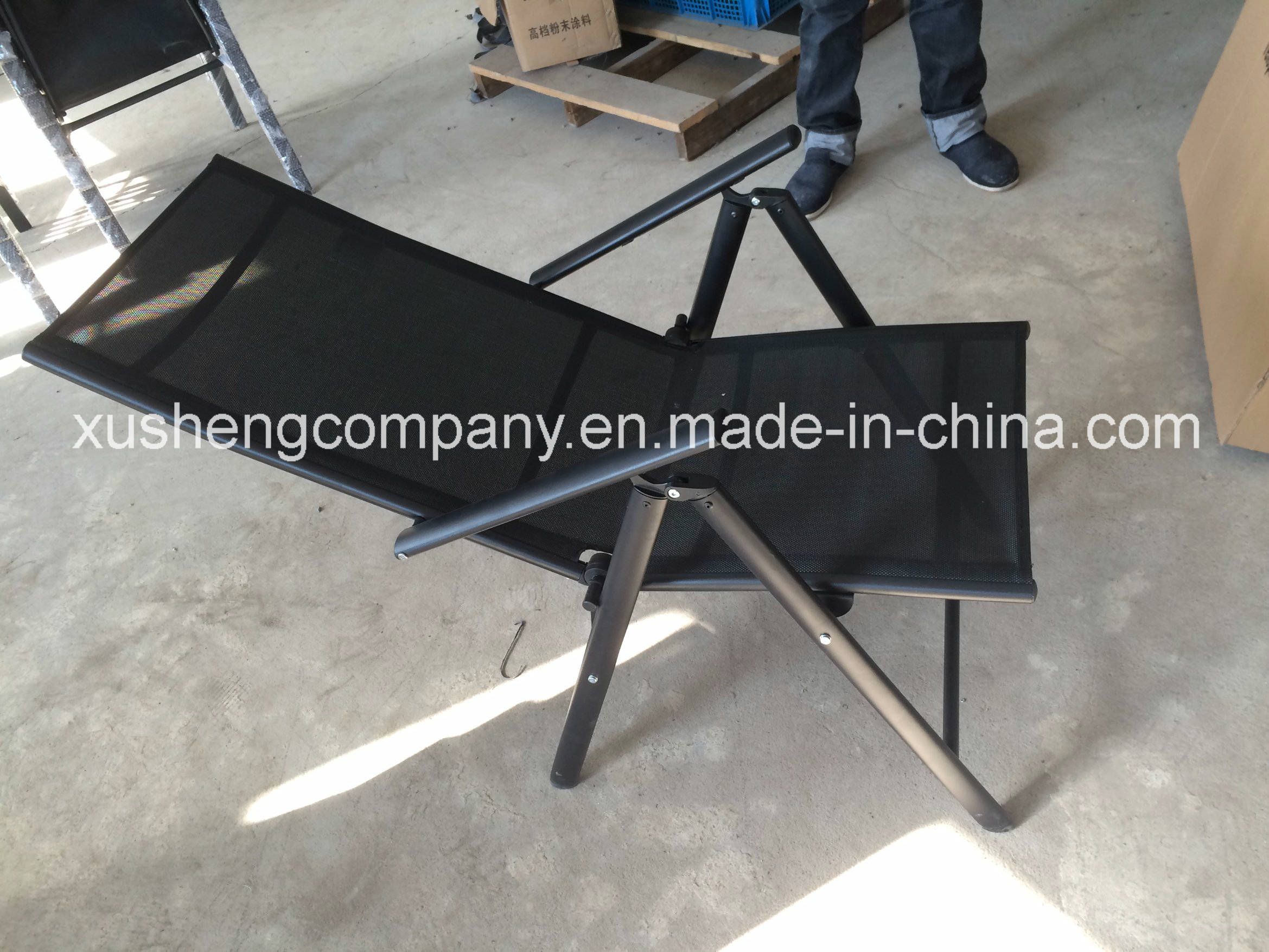 Folding Steel Chair for Garden Furniture and Outdoor Furniture Beach Chair