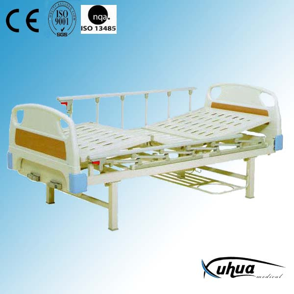 ABS Headboard and Footboard Two Cranks Manual Hospital Bed (B-5)
