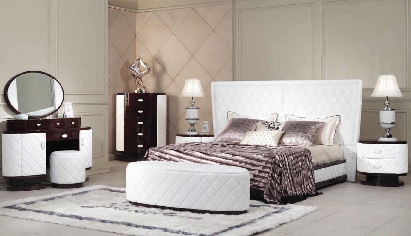 Bonliving Modern Leather Bed (YLS-05)