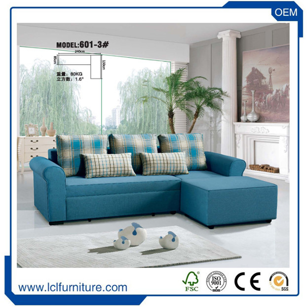 Leather Bed Sofa/Sofa Leather Sofa Bed/L Shape Sofa Cum Bed