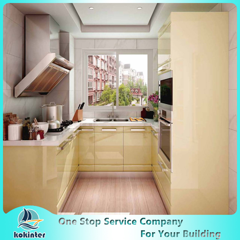 Modern Cabinet Modular Cabinet PVC/Laquer/Melamine/UV Kitchen Cabinet Kitchen Furniture Bathroom Cabinet