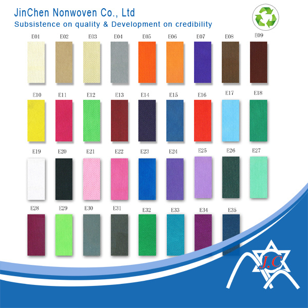 Pantone Card Spunbond Nonwoven Fabric