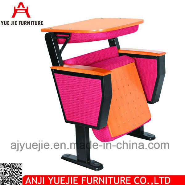 Wooden Folded Auditorium Chair and Desks Yj1614