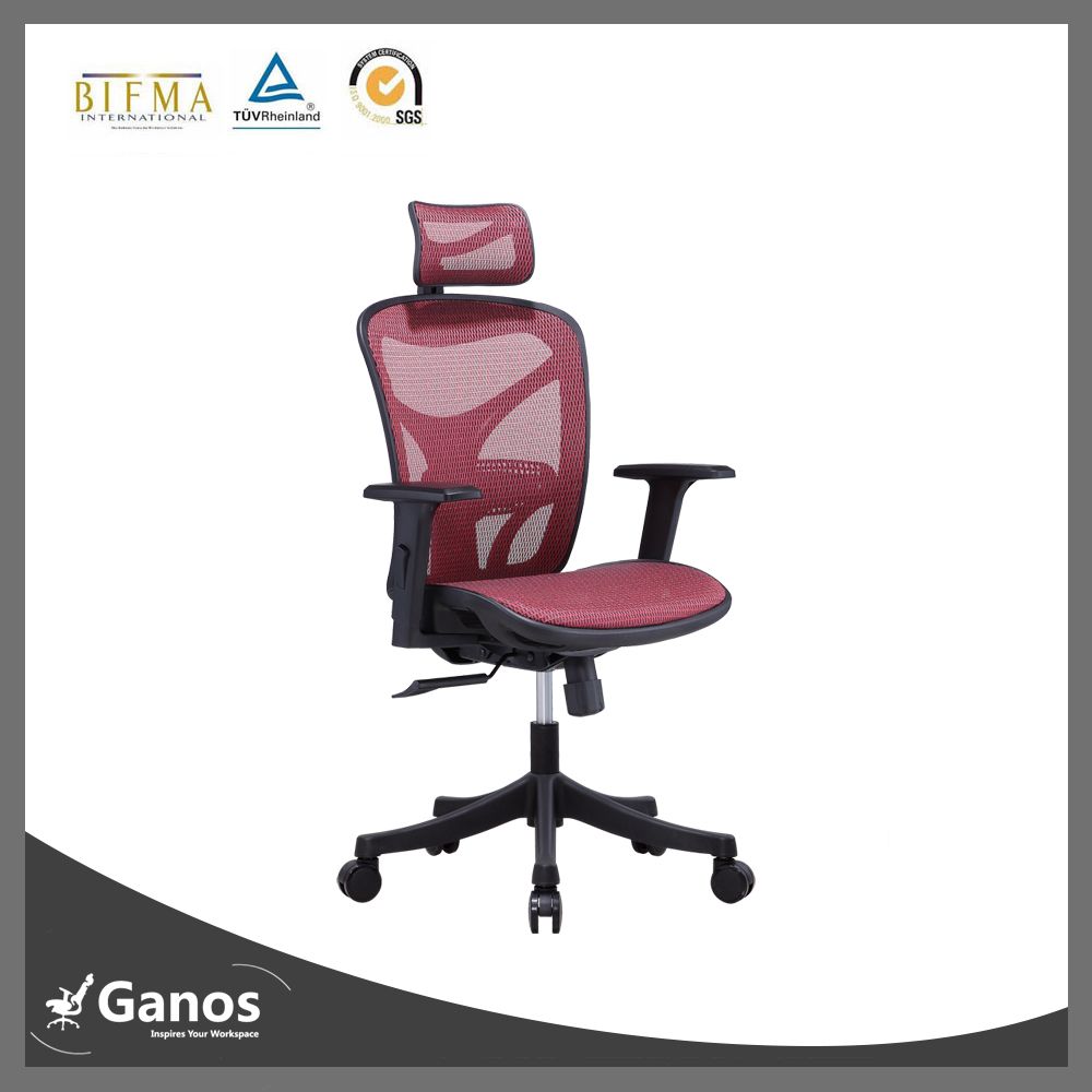 Professional Office Furniture Factory Made Office Mesh Chairs Without Headrest