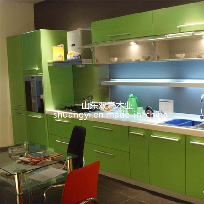 MDF Carcass Modern Shaker Style Kitchen Cabinet for Apartment