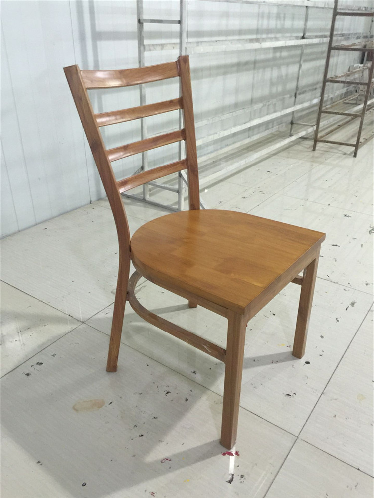 Food Court Restaurant Wood Chairs for Dining (FOH-WRC1)