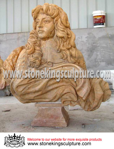 Stone Carved Bust Statue for Home and Garden (SK-1306)