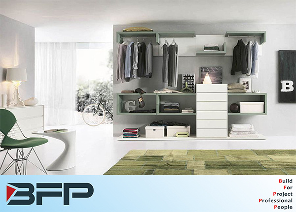 Melamine Built in Closet Bedroom Wardrobe