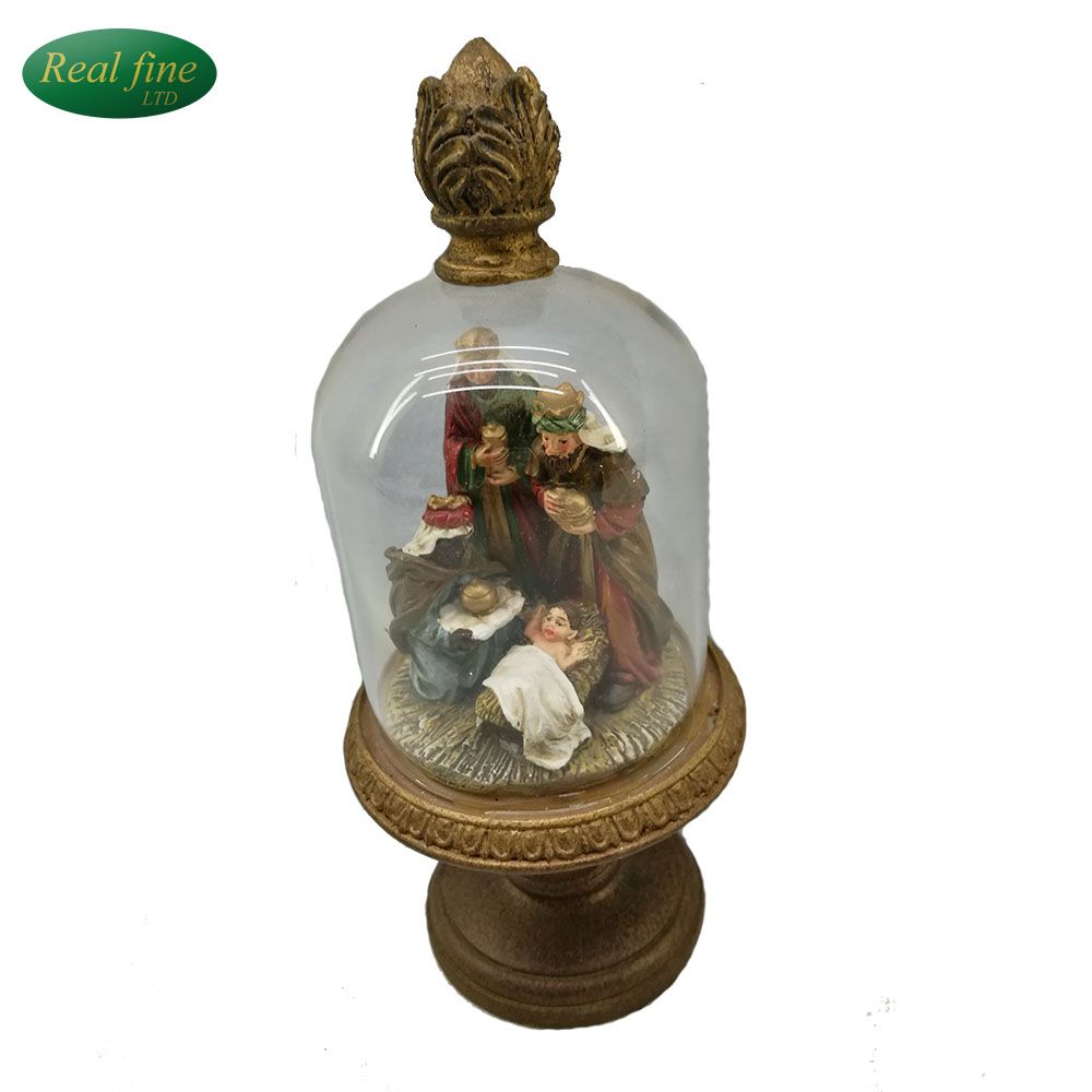 Ceramic Christmas Decoration Christmas Crib Statues