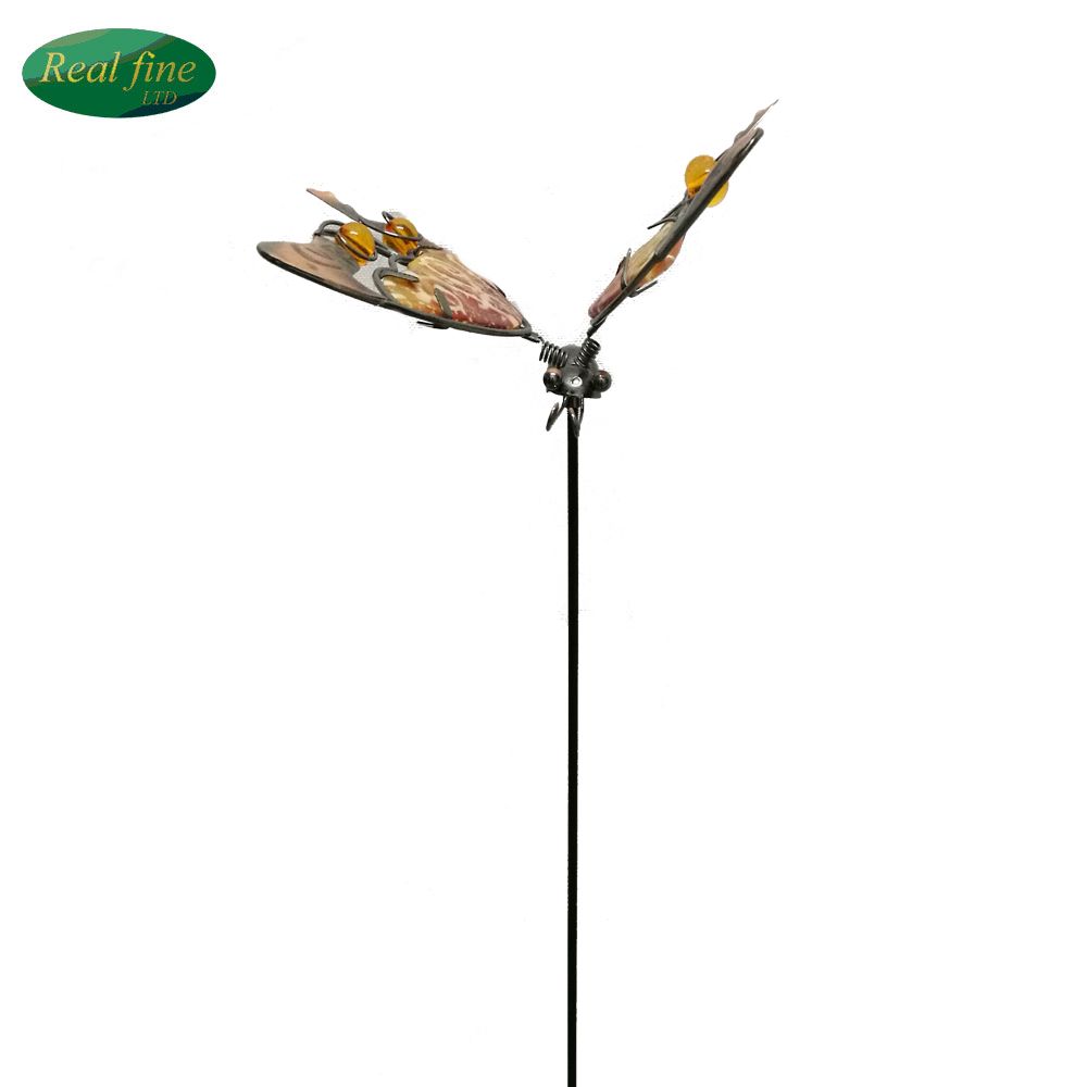 High Quality Iron Butterfly Brown Butterfly Iron Crafts