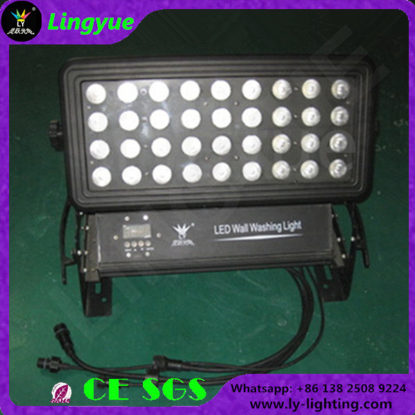 36PCS RGBW 4in1 LED Wall Washer Outdoor City Color
