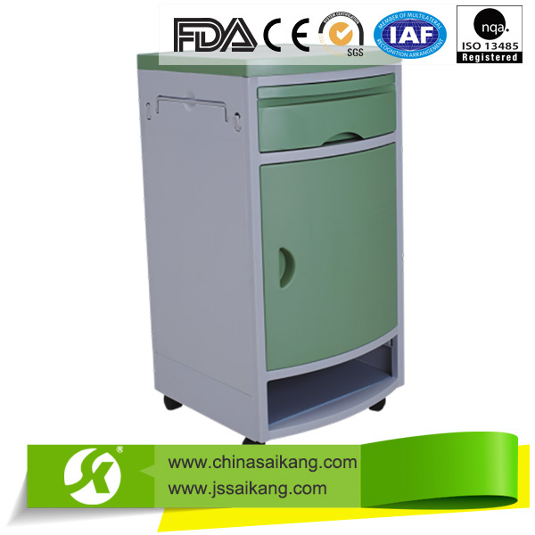 Sks003 Hospital Medical Small Bedside Drawers Cabinet