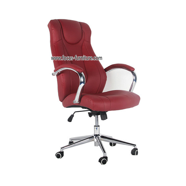 Korean PU Swivel Manager Executive Task Office Staff Chair (FS-9018)