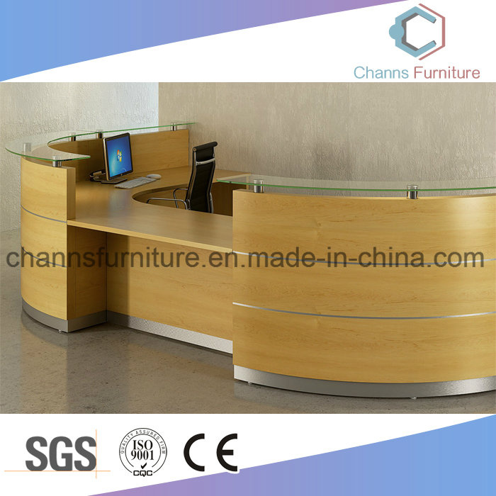 Wooden Antique Front Table Office Furniture Reception Desk