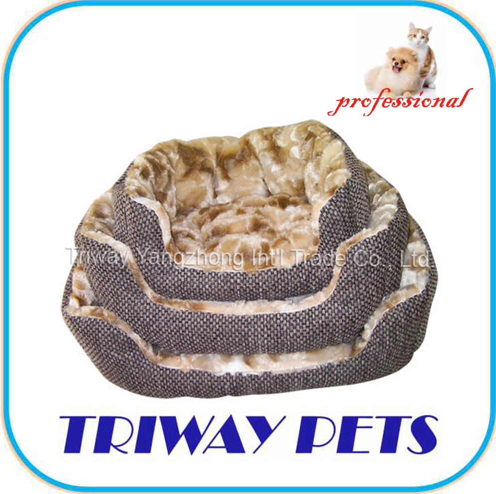 Soft Pet Product Snuggle Dog Bed (WY1010115A/C)