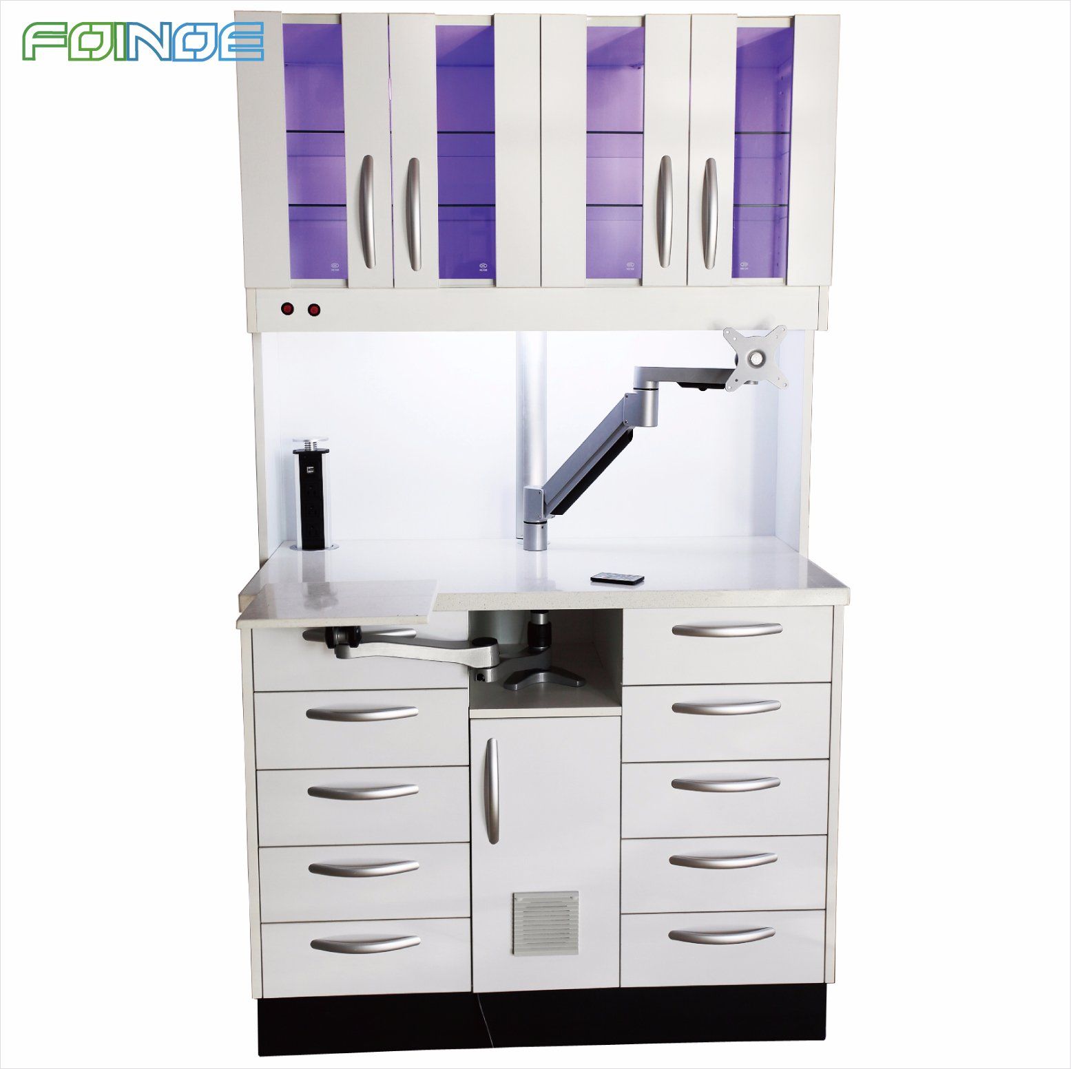 DC-18 Hot Selling 180 Kinds of Colors Dental Cabinet