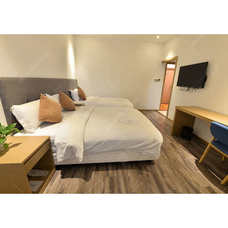 China Furniture Manufacturer of Business Hotel Bedroom Set