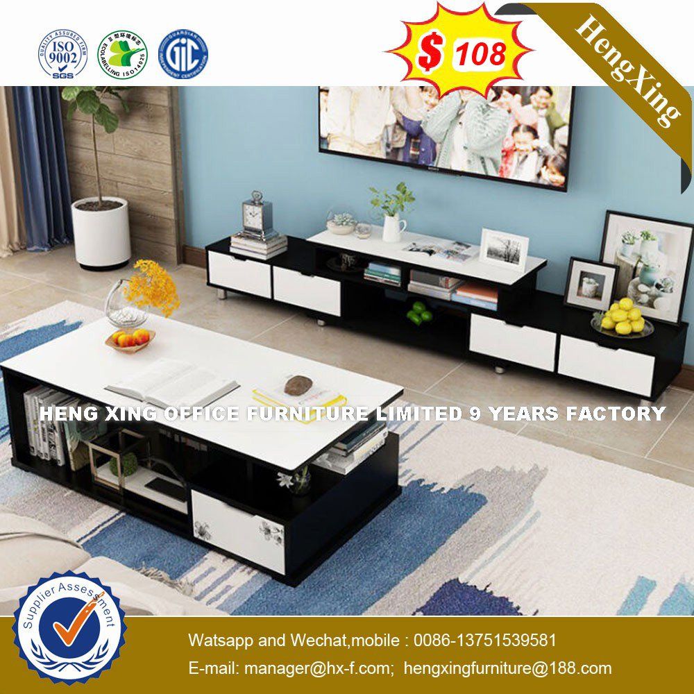 LED Light Simple Steady TV Stand (Hx-8nr0956)