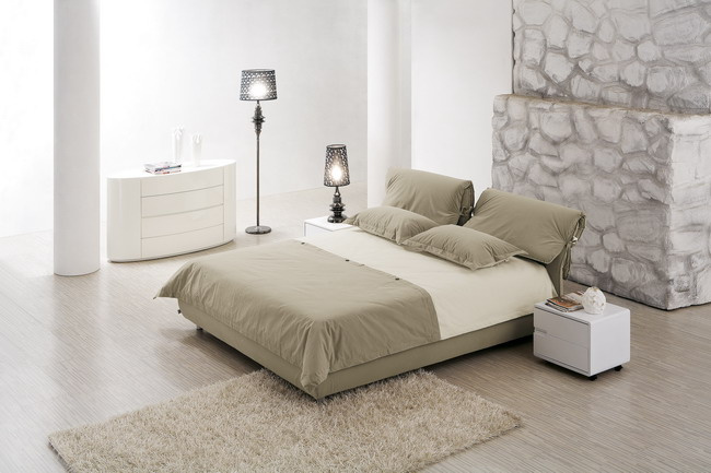 Foshan China Factory Wholesale Fabric Soft Beds 229