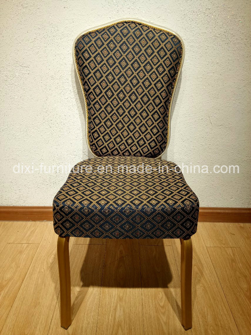 Antique Stackable Colorful Cross Back Wood Chair