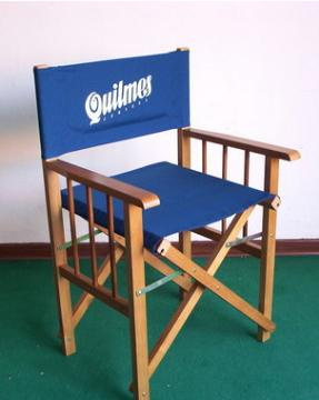 Headback Foldable Wooden Beach Chair