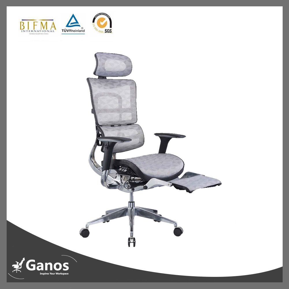 SGS Quality Reclining Footrest Office Chair