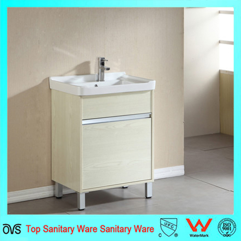 Multi-Layer Solid Wood Bathroom Cabinet