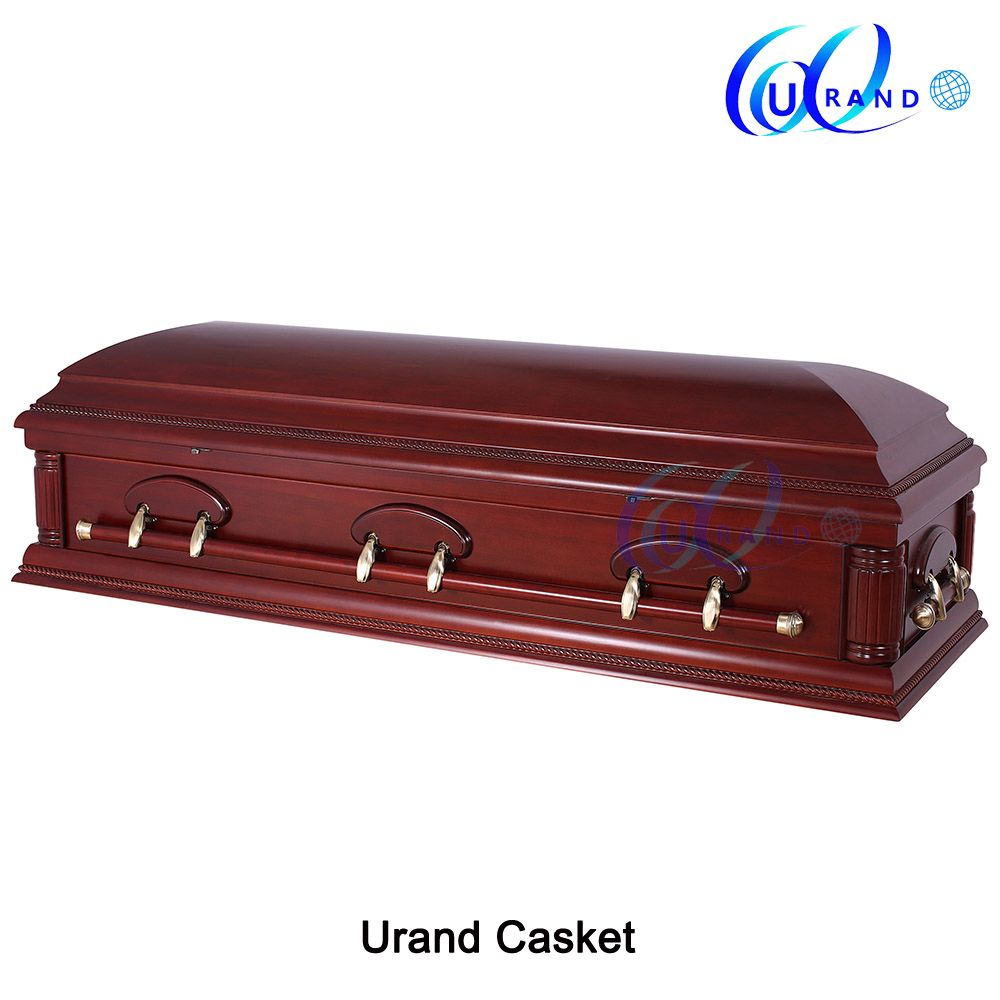 Full Couch Dome Casket African Gloss Coffin and Casket