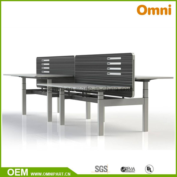 2016 New Hot Sell Height Adjustable Table with Workstaton (OM-AD-026)