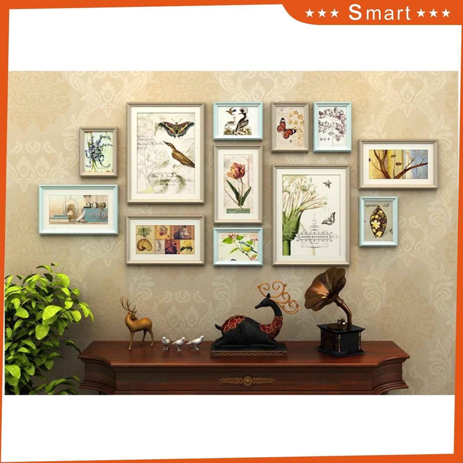 Modern Multi-Panels Canvas Oil Painting for Home Decoration