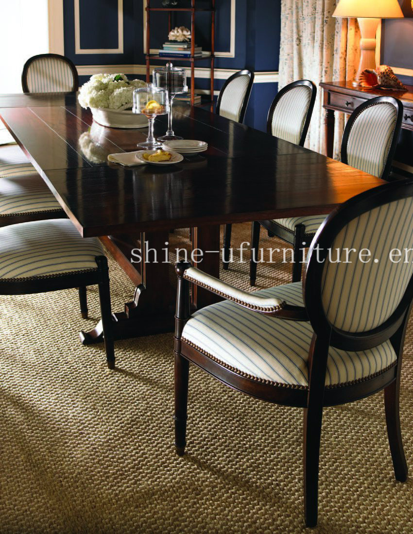 Modern Simple Wooden Dining Table for Used Hotel Furniture Restauant0640