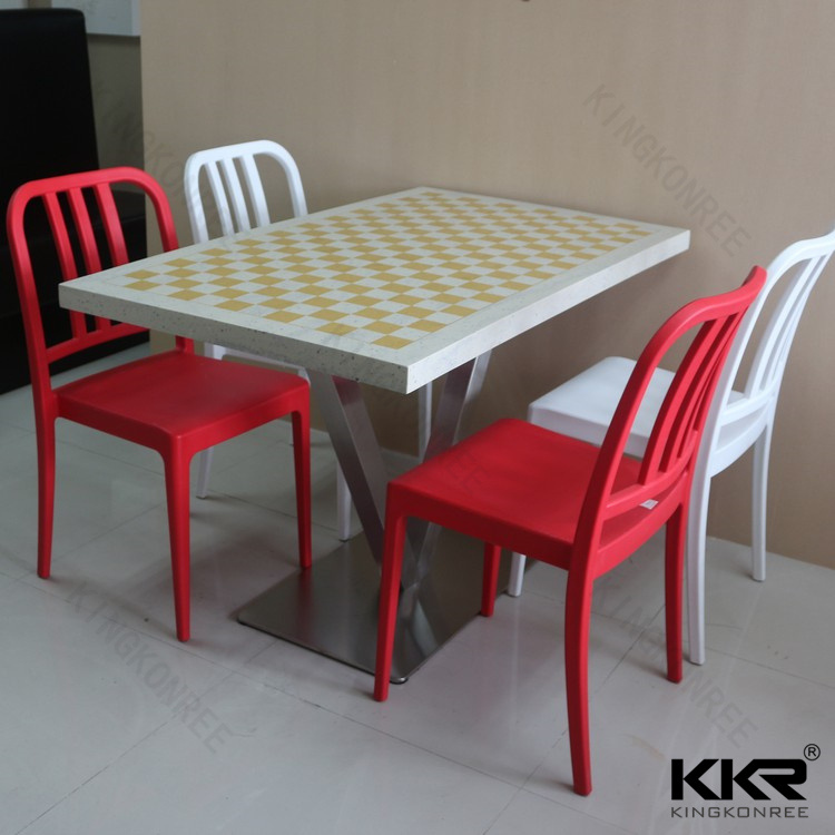 Indoor Furniture Kitchen Dining Tables with Chairs (170627)